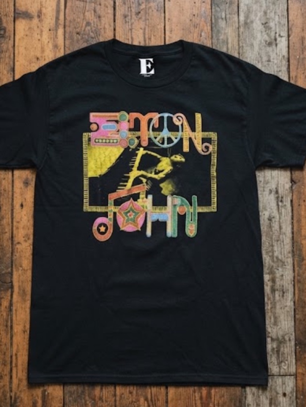 Elton John tour shirt Size Medium